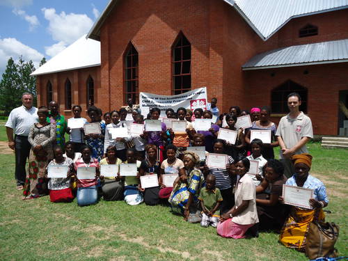 Adult literacy courses in Zambia continue